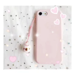 Japanese Lucky Pig or Koi Bell Laniard Handmade