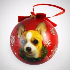 Jimmy Crystal Dog Christmas Ornaments-Dachshund, Chihuahua, French Bulldog*