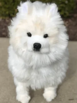 JoJo Our Life Size Samoyed Plush Dog