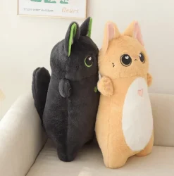 Kawaii Large Kitty Cat or Pink Pig Pillow Plush Animals 55cm Tall!