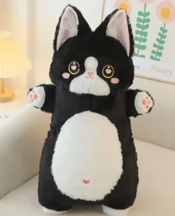 Kawaii Large Kitty Cat or Pink Pig Pillow Plush Animals 55cm Tall!