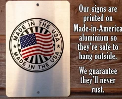 Keep Gate Closed No Matter What the Chickens Say - Metal Sign