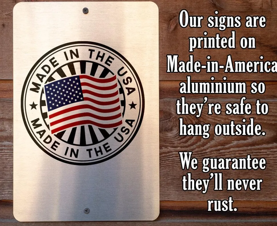 Keep Gate Closed No Matter What the Chickens Say - Metal Sign