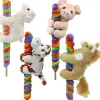 Kelley and Company - 4" Plush Farm Stuffed Animal Lollipops Candy
