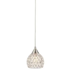 Kersey 1-Lght Pndnt W/Cystl