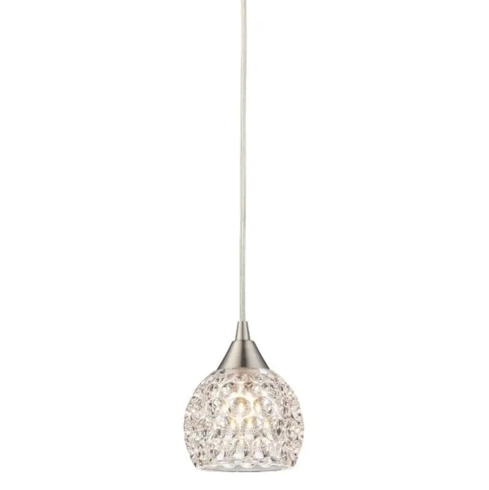 Kersey 1-Lght Pndnt W/Cystl