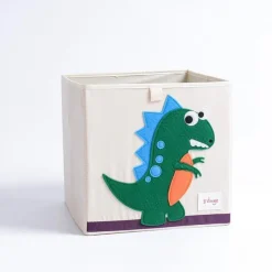 Kid's Animal Storage Cubes Large with Lids Heavyweight Foldable *