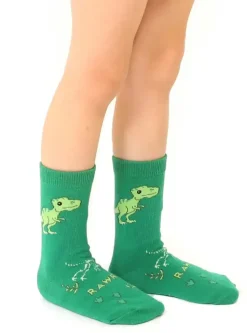 Kids Dino 3D Socks By Living Royal