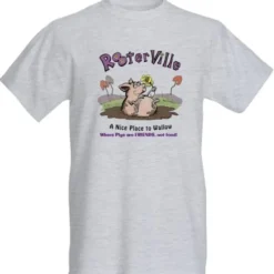 Kids Grey Rooterville, Nice Place to Wallow T-Shirt*