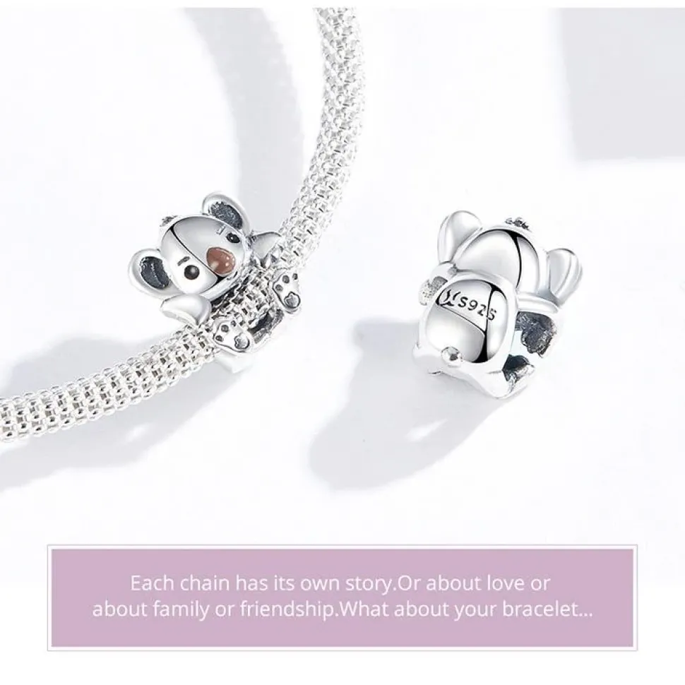 Koala Jewelry! Necklace, Rings, Charms and Earrings Beautiful Sterling Silver for Koala Bear Lovers!