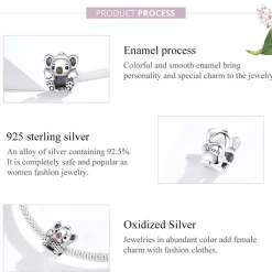 Koala Jewelry! Necklace, Rings, Charms and Earrings Beautiful Sterling Silver for Koala Bear Lovers!