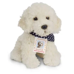 Labradoodle sitting 28 cm - plush toy - soft toy by Teddy Hermann -
