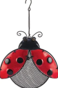 Ladybug Bird Feeder