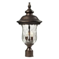 Lafayette 2-Lght Post Mount Regal Bz