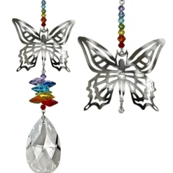 Large Crystal Fantasy Suncatcher Collection: Hummer, Butterfly MORE*