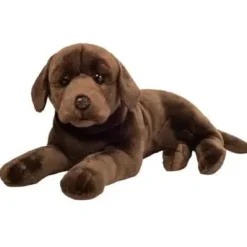 Large Floppy Chocolate Labrador Plush by Teddy Hermann 50cm