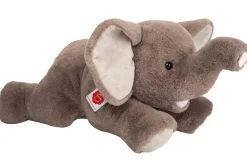 Large Plush Floppy Elephant Lying 55 cm by Teddy Hermann