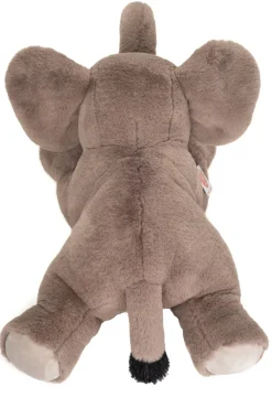 Large Plush Floppy Elephant Lying 55 cm by Teddy Hermann