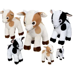 Large Plush Goats-Tito and Jameson from Rooterville!