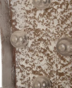 LED Wooden Giftbox Stocking Holder Christmas Collection 7.50" H Marquee Imported