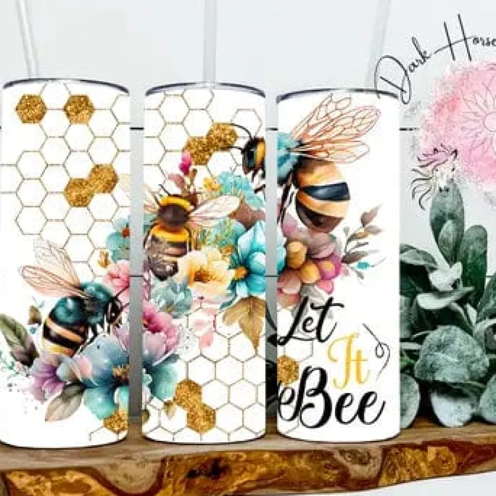 Let It Bee Tumbler