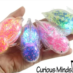 Light Up Axolotl Squeeze Fidget