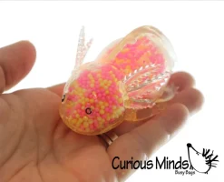 Light Up Axolotl Squeeze Fidget