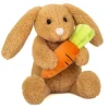 Lilly the Bunny with a Carrot 23 cm - Plush Toy by Teddy Hermann So Cute