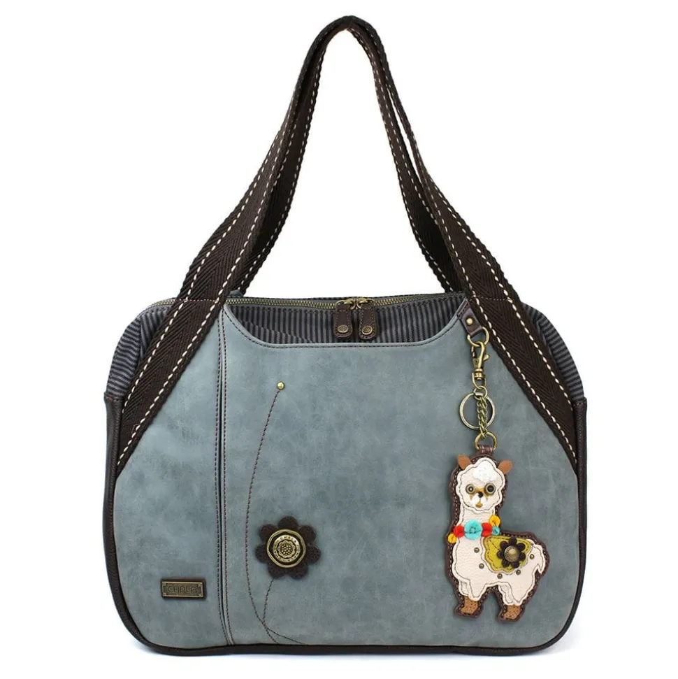Llama Collection of Handbags, Totes, Key Chains by Chala