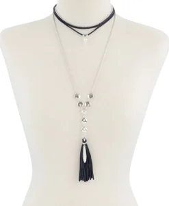 Lucky Brand Layered Lariat Necklace