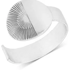 Lucky Brand Medallion Statement Necklace Silver Tone Matching Bracelets