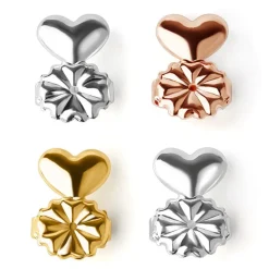 Magic Back Hypoallergenic Earring Backs that Support Heavy Earrings! 18K Gold Plated 925 Silver