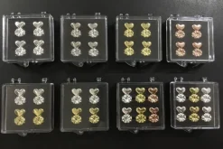 Magic Back Hypoallergenic Earring Backs that Support Heavy Earrings! 18K Gold Plated 925 Silver