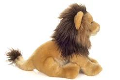 Male Lion Lifelike Sitting 30cm plush toy by Teddy Hermann