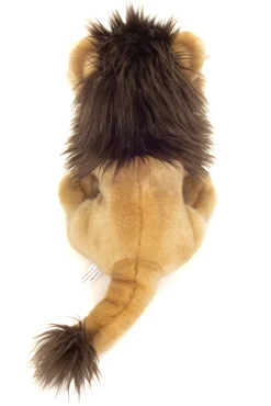 Male Lion Lifelike Sitting 30cm plush toy by Teddy Hermann