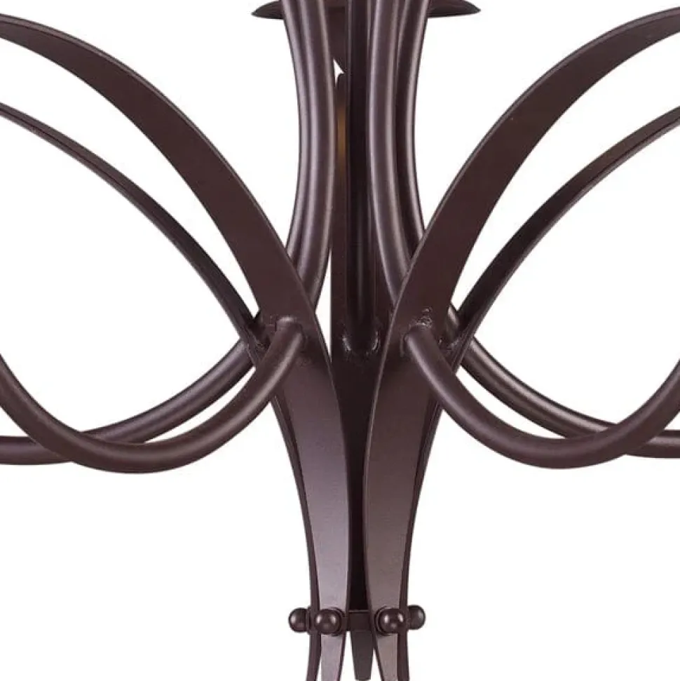 Medford 5-Lght Chandelier Oiled Bz