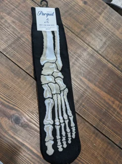 Men's Bones Crew Socks Black