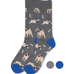 Men's Crew Socks-Pigs, Police, Camo, Dogs, CUTE!