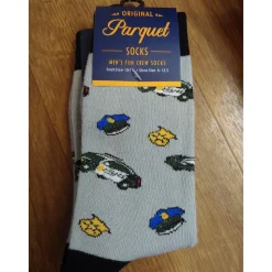 Men's Crew Socks-Pigs, Police, Camo, Dogs, CUTE!