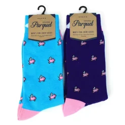 Men's Crew Socks-Pigs, Police, Camo, Dogs, CUTE!