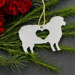 Metal Ornament: Farm animals, Cow, Sheep, Goat *