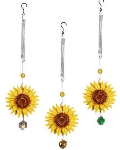 Metal Sunflower Bouncy Ornament