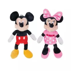 Mickey OR Minnie Mouse 15-Inch Plush with Crinkle Ears Stuffed toys by Disney for a Baby Boy or Girl