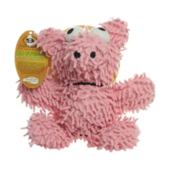 Mighty Microfiber Ball Pig, Squeaky Dog Toy and Jr Pig