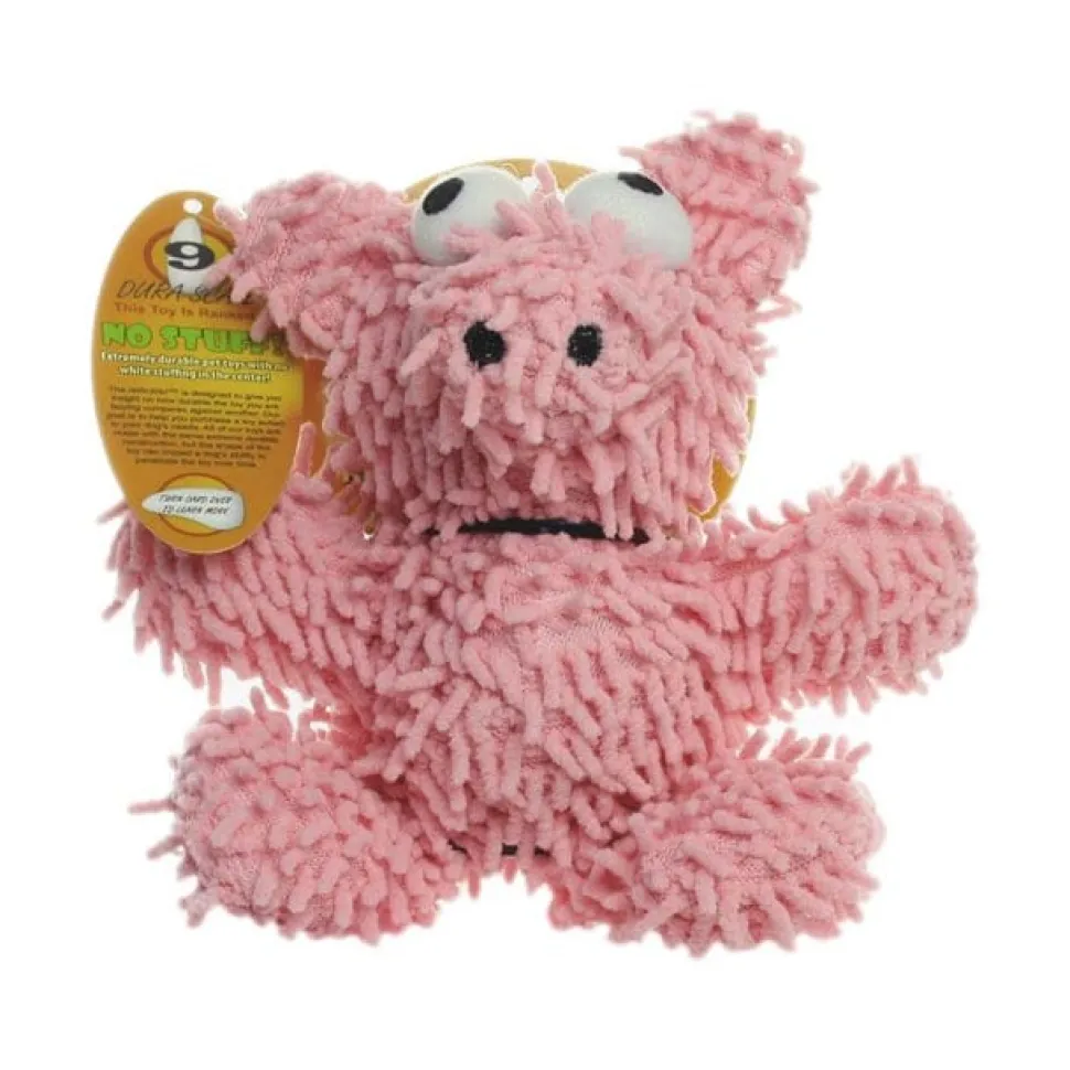 Mighty Microfiber Ball Pig, Squeaky Dog Toy and Jr Pig