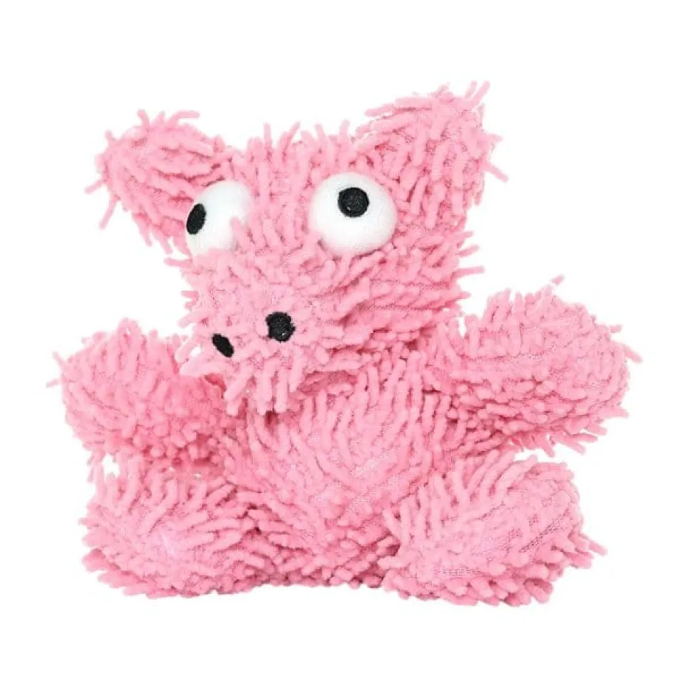 Mighty Microfiber Ball Pig, Squeaky Dog Toy and Jr Pig