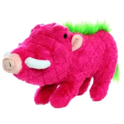 Mighty Safari Plush Pig Durable Dog Toys *