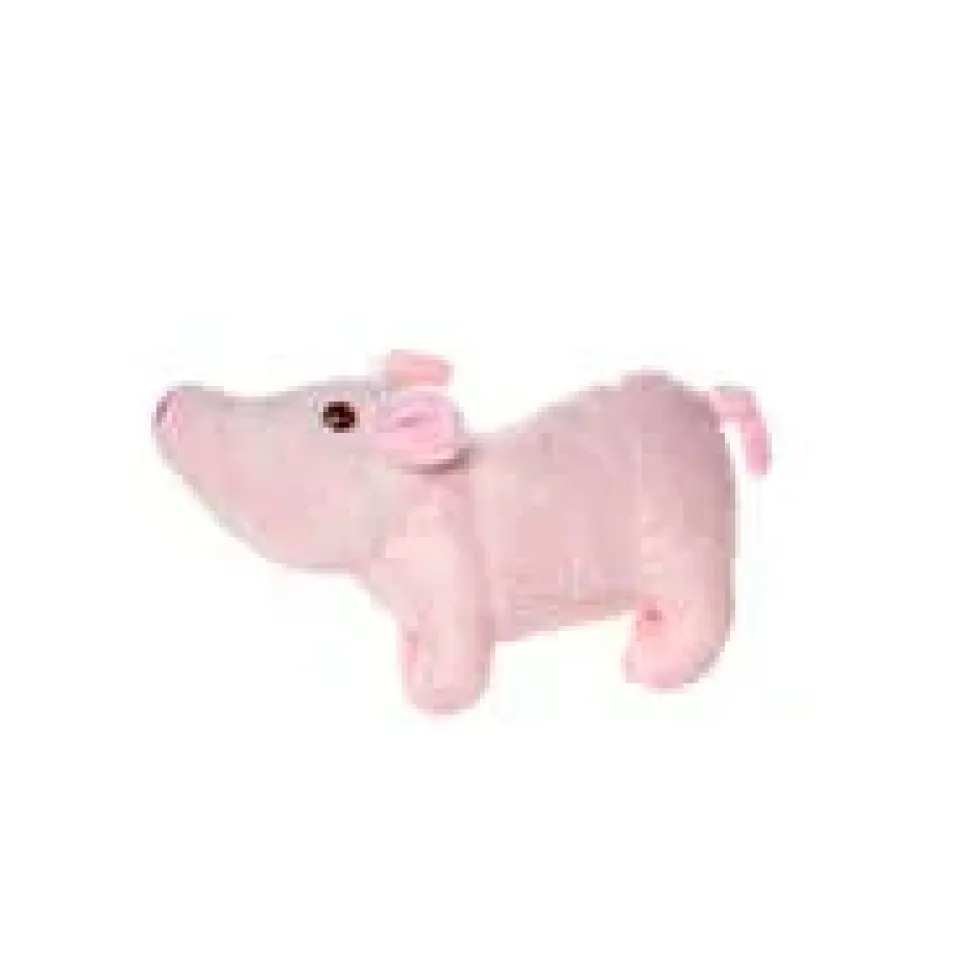 Mighty Safari Plush Pig Durable Dog Toys *