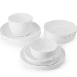 Mikasa Delray Dinerware Sets, Brown Bx Pkg: Bowls, Noodle Bowls, Dinnerware