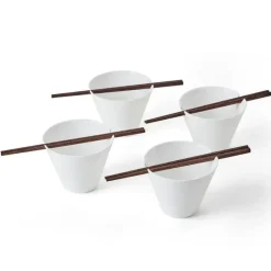 Mikasa Delray Dinerware Sets, Brown Bx Pkg: Bowls, Noodle Bowls, Dinnerware